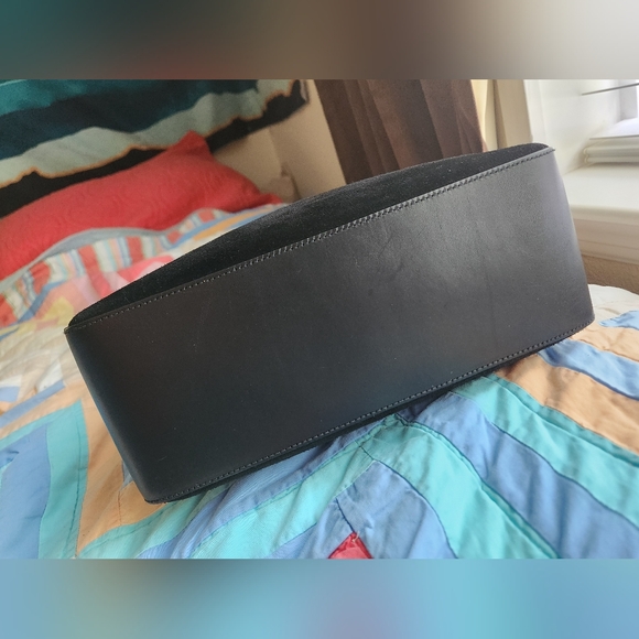 Gucci Black Suede, Leather Shoulder Bag - Picture 3 of 16